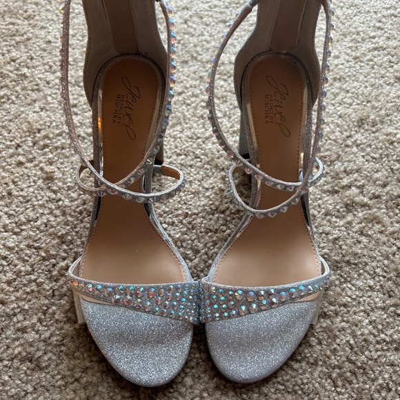 Badgley Mischka NWOT Jewel Badgley Mischka Women's Owen Heeled Sandal Size 9 - Picture 3 of 7